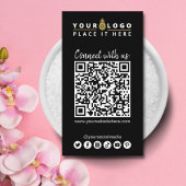 Maak verbinding met de Amerikaanse QR-code Social Visitekaartje