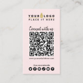 Maak verbinding met de Amerikaanse QR-code Sociale Visitekaartje (Voorkant)