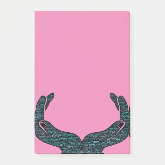 Maak verbinding met elke aantekening en melding post-it® notes (Voorkant)