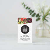 Maak verbinding met ons | QR-code Eenvoudige Logo  Visitekaartje (Staand voorkant)