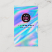 Maak verbinding met ons | Sociale media — QR-code  Visitekaartje (Achterkant)