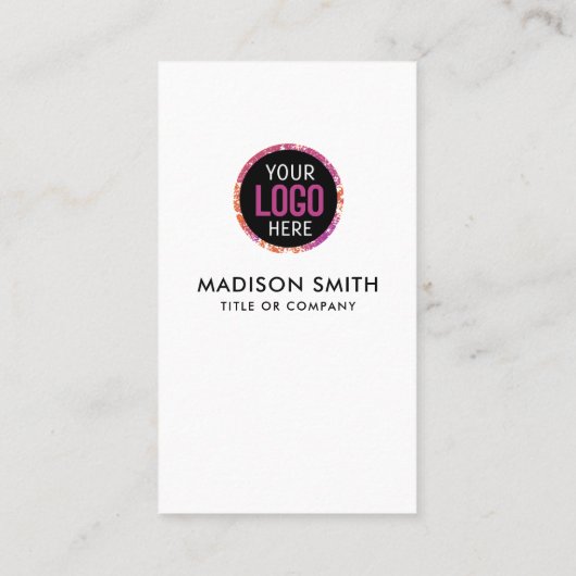 Maak verbinding met ons | Sociale media — QR-code  Visitekaartje (Achterkant)