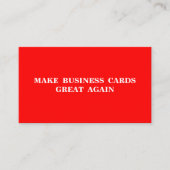 Maak Visitekaartjes weer geweldig (Voorkant)