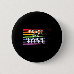 Maak vrede, geen oorlog - Kleurrijke vrede & verst Ronde Button 5,7 Cm