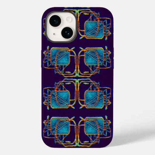 Maak zelf een bril Case-Mate iPhone case (Achterkant)
