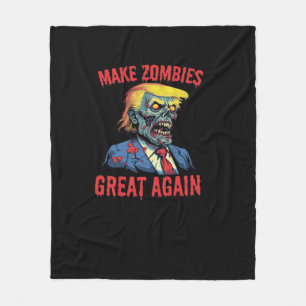 Maak Zombies weer geweldig - Halloween Zombie Clas Fleece Deken
