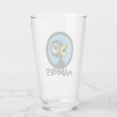 Maakies NEW Pint Glass Glas (Achterkant)
