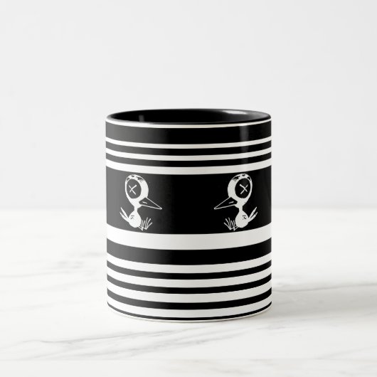 Maakies Stripped Coffee Mok (Center)