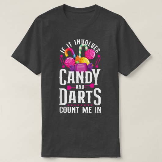 Maakt  als het Snoep en kunstgradaties impliceert T-shirt (Design voorkant)