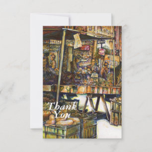 Maakt de creativiteit glimmend des te helderder bedankkaart