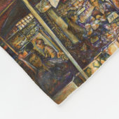 Maakt de creativiteit glimmend des te helderder fleece deken (Hoek)