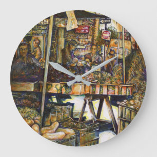 Maakt de creativiteit glimmend des te helderder grote klok