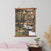 Maakt de creativiteit glimmend des te helderder hangend wandkleed (Slaapkamer)