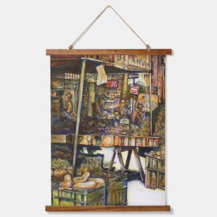 Maakt de creativiteit glimmend des te helderder hangend wandkleed