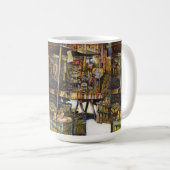 Maakt de creativiteit glimmend des te helderder koffiemok (Voorkant rechts)