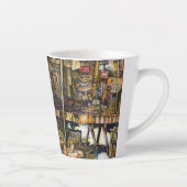 Maakt de creativiteit glimmend des te helderder latte mok (Rechts)