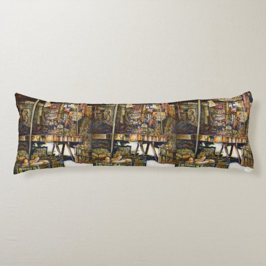 Maakt de creativiteit glimmend des te helderder lichaamskussen (Voorkant)