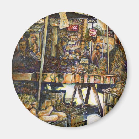 Maakt de creativiteit glimmend des te helderder magneet (Voorkant)