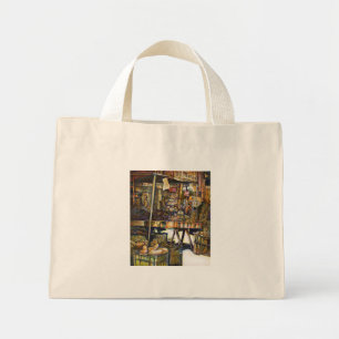 Maakt de creativiteit glimmend des te helderder mini tote bag