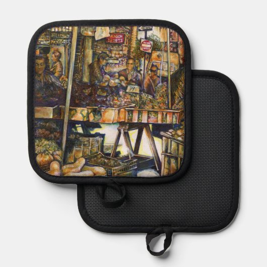 Maakt de creativiteit glimmend des te helderder pannenlap (Voorkant / Achterkant)