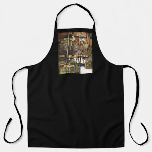 Maakt de creativiteit glimmend des te helderder schort