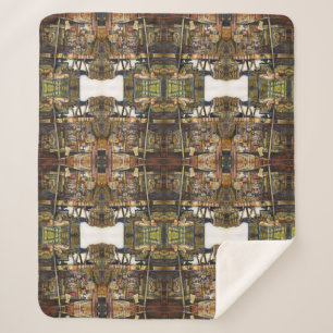 Maakt de creativiteit glimmend des te helderder sherpa deken