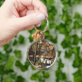 Maakt de creativiteit glimmend des te helderder sleutelhanger (Hand)