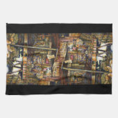 Maakt de creativiteit glimmend des te helderder theedoek (Horizontaal)