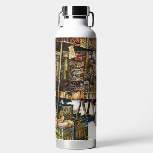 Maakt de creativiteit glimmend des te helderder waterfles (Voorkant)