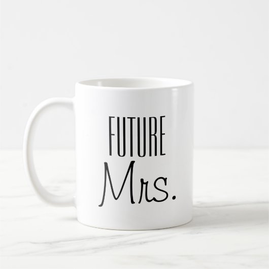 Maakt deze ring me er geëngageerd uit? mok (Links)