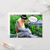 Maakt dit pet mijn neus groot? kaart (Voorkant / Achterkant in situ)