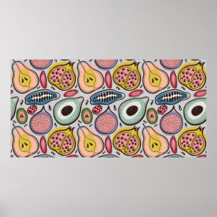 Maakt naadloos patroon mogelijk poster