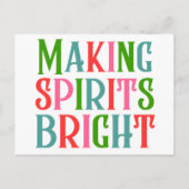 Maakt spirits helder briefkaart (Voorkant)