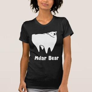 Maal draag Polaire Tand dragen T-shirt