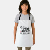 Maaltijden en herinneringen worden hier gemaakt schort (Insitu)