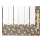 Maaltijdplanner & boodschappenlijst Notitieblok | (Voorkant)