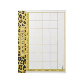 Maaltijdplanner Notitieblok (Gedraaid)
