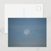 Maan briefkaart (Voorkant / Achterkant)