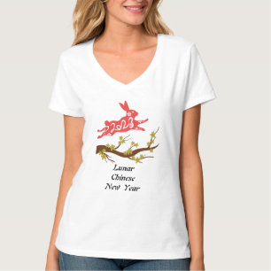 Maan Chinees Nieuwjaar T-shirt
