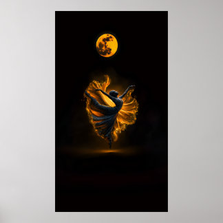 Maan Dans Poster