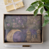 MAAN EN KASTEEL DECOUPAGE TISSUEPAPIER (Geschenk)