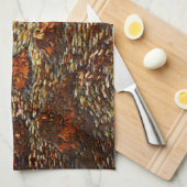 Maan en landschap theedoek (Quarter Fold)