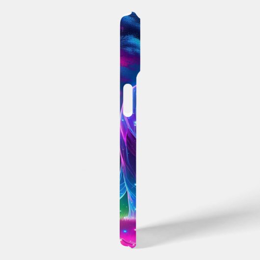 Maan en Panther Holografisch Neon Kleurrijk | Case-Mate iPhone Case (Achterkant / Rechts)