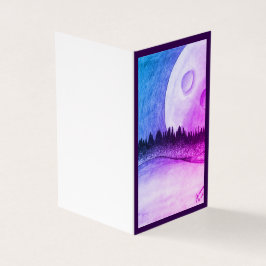 Maan en planeet - Paarse Kaart