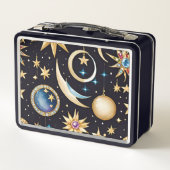 Maan en sterren hemels (Achterkant)