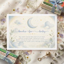Maan en sterren Over de maan Baby Shower