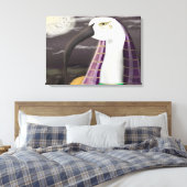 Maan God Thoth Canvas Kunst (Insitu (Slaapkamer))