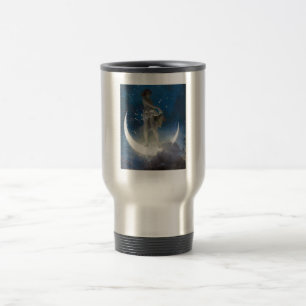 Maan Godin strooit 's nachts met sterren Reisbeker