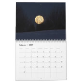 Maan in de Hudson-vallei Kalender (Feb 2027)