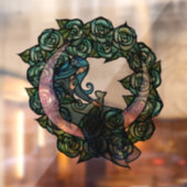 Maan Kat Godin Maan Kind Katten Raamsticker (Vel 2)